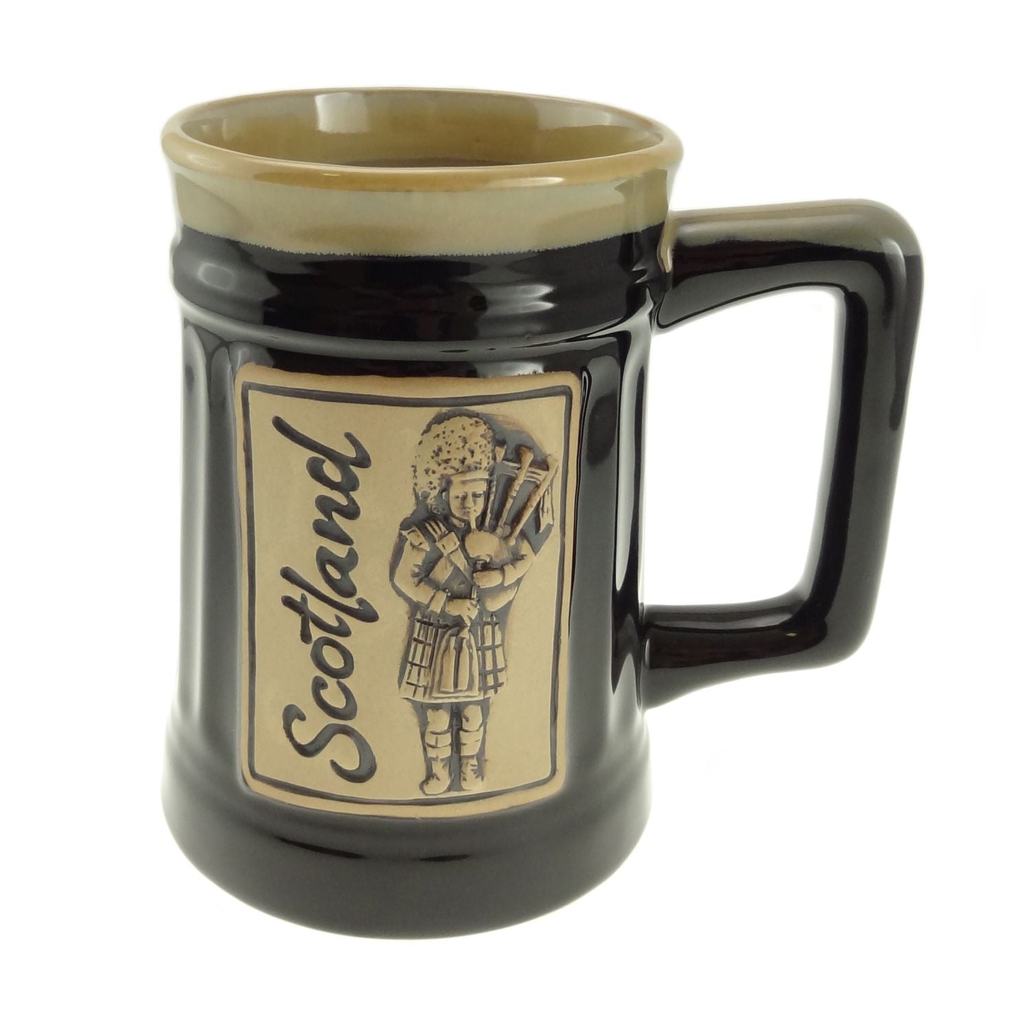 Stoneware Piper Beer Mug in Black