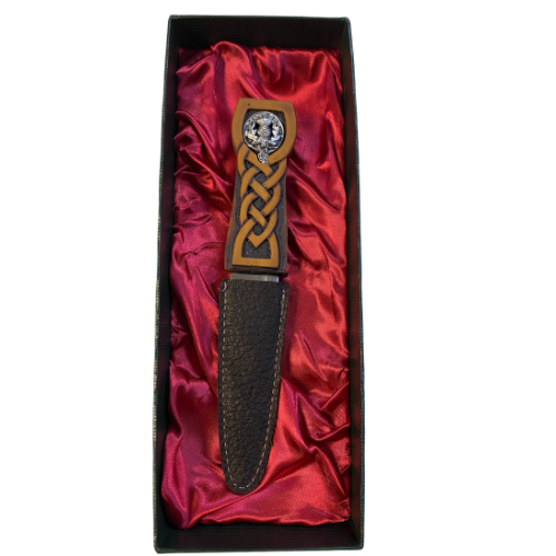 Wooden Sgian Dubh with Scotland Badge (C113)