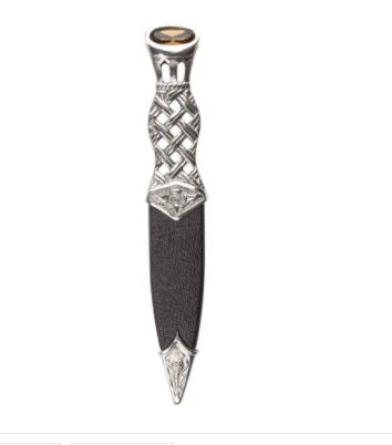 Sgian Dubh Lochy Polished Pewter SD94