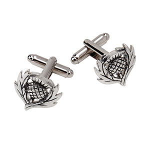 Traditional Thistle Cufflinks KCL33P