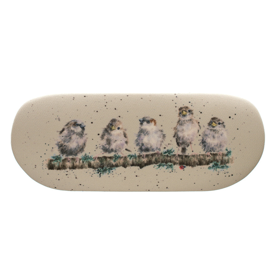 Wrendale Chirpy Chaps Bird Glasses Case