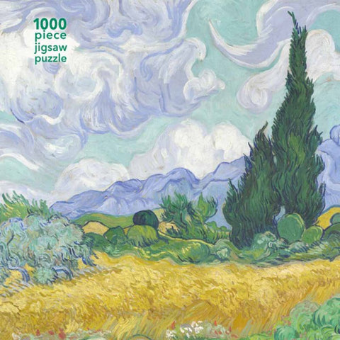Jigsaw Vincent van Gogh: Wheatfield 1000pc