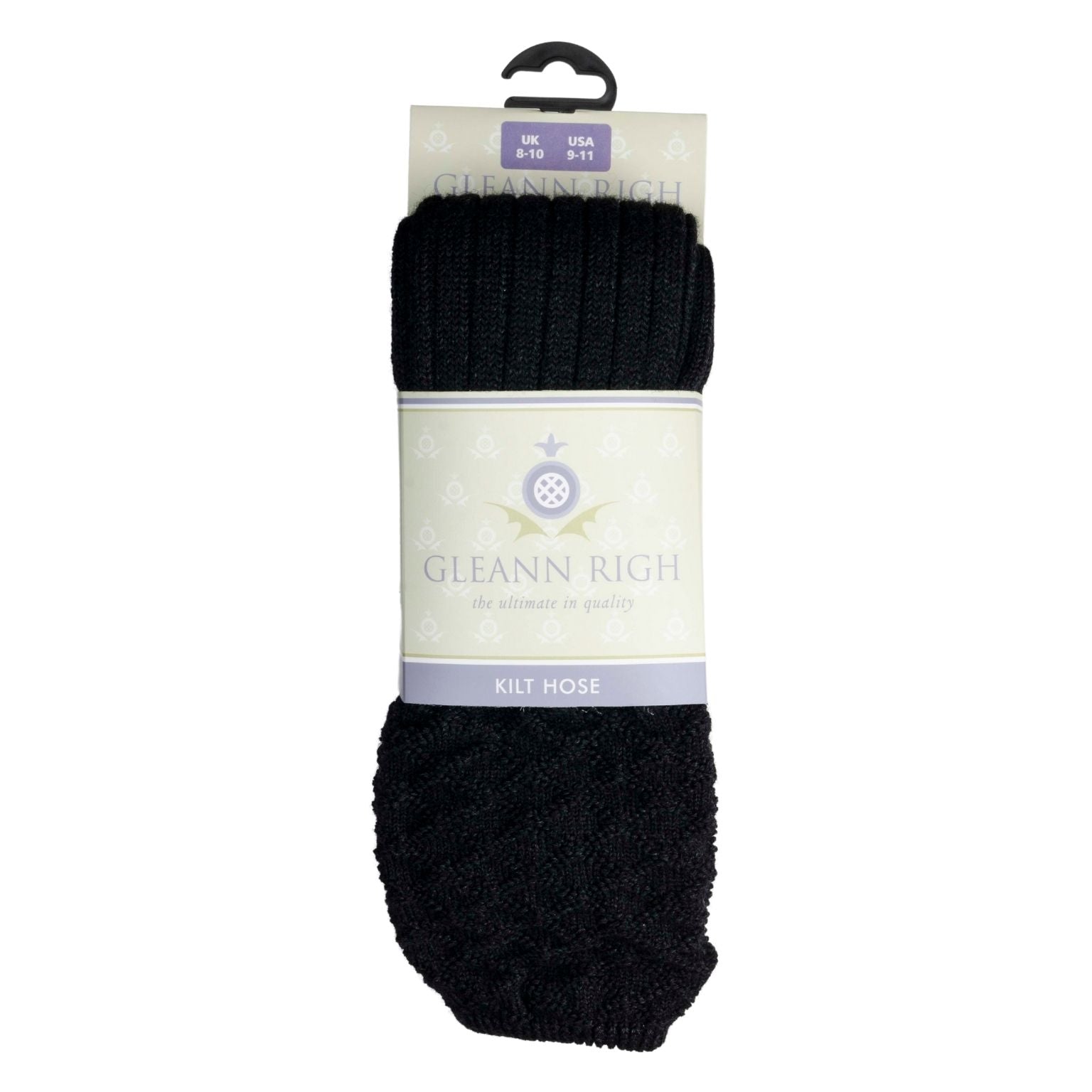 Mens Strone Kilt Socks in Charcoal - Sizes 4-7