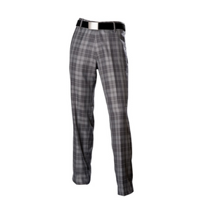 Grey Granite Tartan Trousers