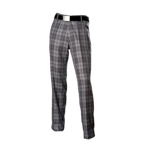 Grey Granite Tartan Trousers