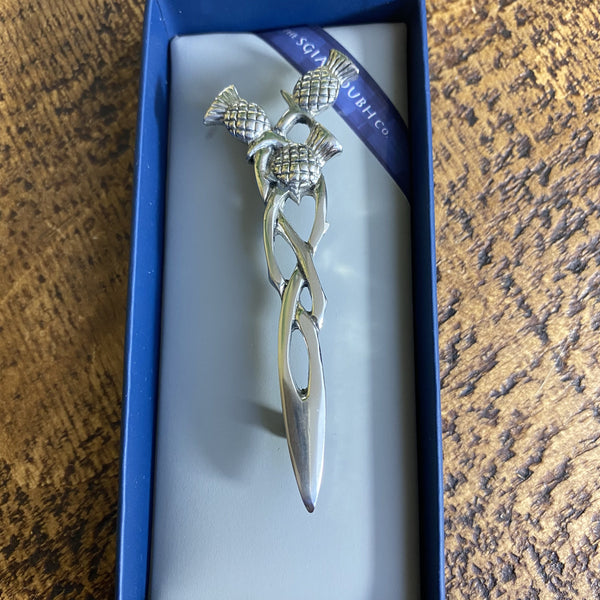 3 thistle kilt pin KP51P 1