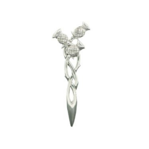 Thistle s Knot Kilt Pin Broche Scottish National Flower Thistle s Knot Kilt Pin Broche Scottish National Flower