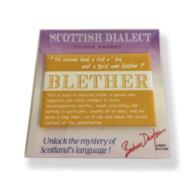 Scottish Dialect Words Fridge Magnets Selection by D&C Supplies (10 options)