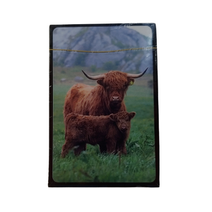Playing Cards - Highland Cow with Calf