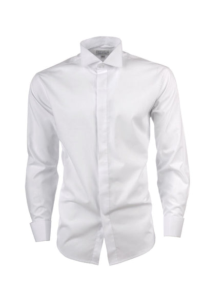 J Woods Victorian Collar Shirt in White