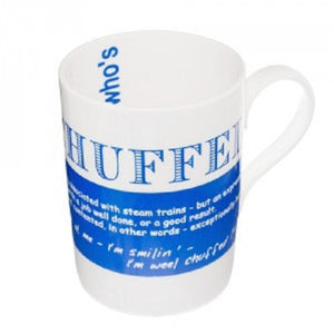 Bone China Mug - Scottish Words  Chuffed