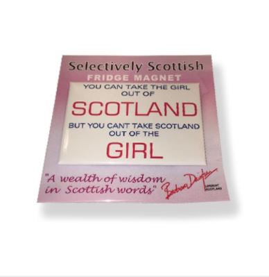 Scottish Dialect Words Fridge Magnets Selection by D&C Supplies (10 options)