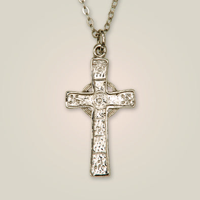 Iona Cross Pendant Necklace Made in Scotland by Art Pewter (9)