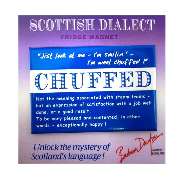 Scottish Dialect Words Fridge Magnets Selection by D&C Supplies (10 options)