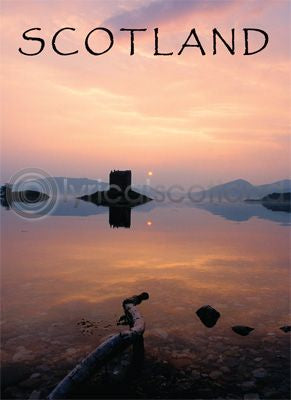 Castle Stalker Sunset Scotland Magnet