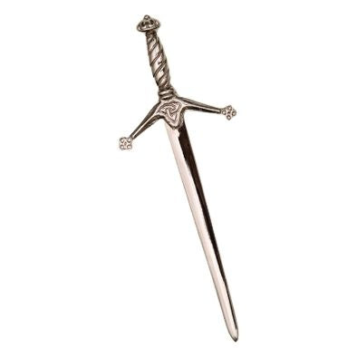 Celtic Claidhmhor Sword Kilt Pin Made in Scotland by Art Pewter (96)