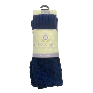 Mens Strone Kilt Socks in Navy