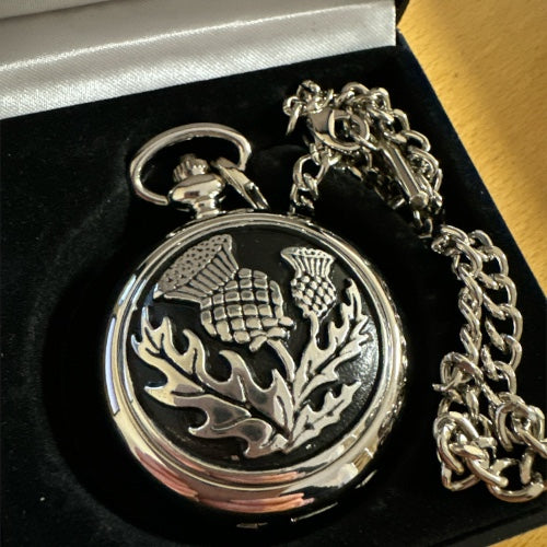 AE Williams Thistle Pocket Watch