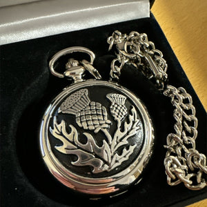 AE Williams Thistle Pocket Watch