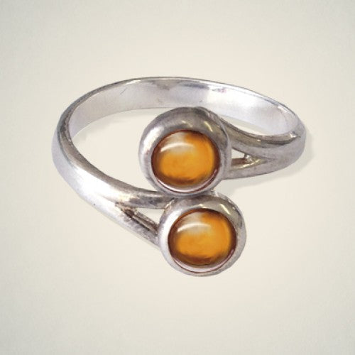 Birthstone Rings Selection (12 Stones) Made in Scotland by Art Pewter (BSR)