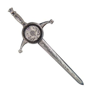 Thistle Sword Kilt Pin Made in Scotland by Art Pewter (67)