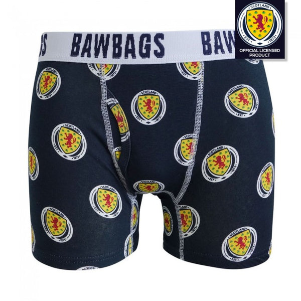 Bawbags Original Boxer Shorts - SFA Badge in 5 Sizes (S, M, L, XL, 2XL)