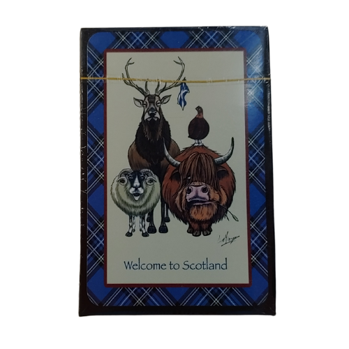 Playing Cards - Welcome to Scotland