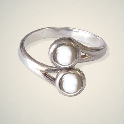 Birthstone Rings Selection (12 Stones) Made in Scotland by Art Pewter (BSR)