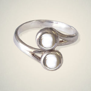 Birthstone Rings Selection (12 Stones) Made in Scotland by Art Pewter (BSR)