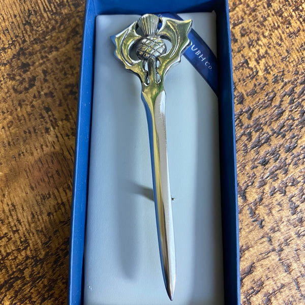 Thistle Kilt Pin - Matt Finish - KP11M