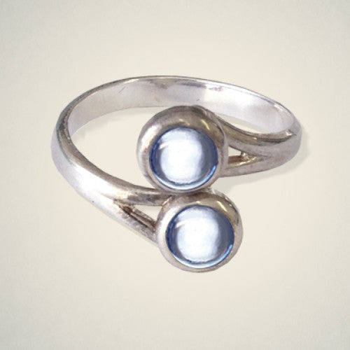 Birthstone Rings Selection (12 Stones) Made in Scotland by Art Pewter (BSR)
