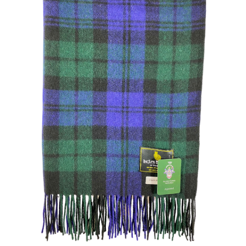 Black Watch Tartan Knee Blanket 