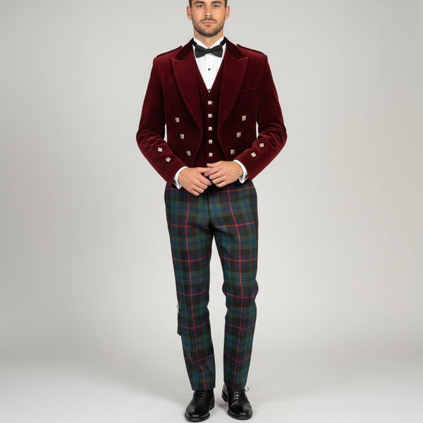 Black douglas trousers