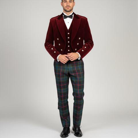 Black douglas trousers