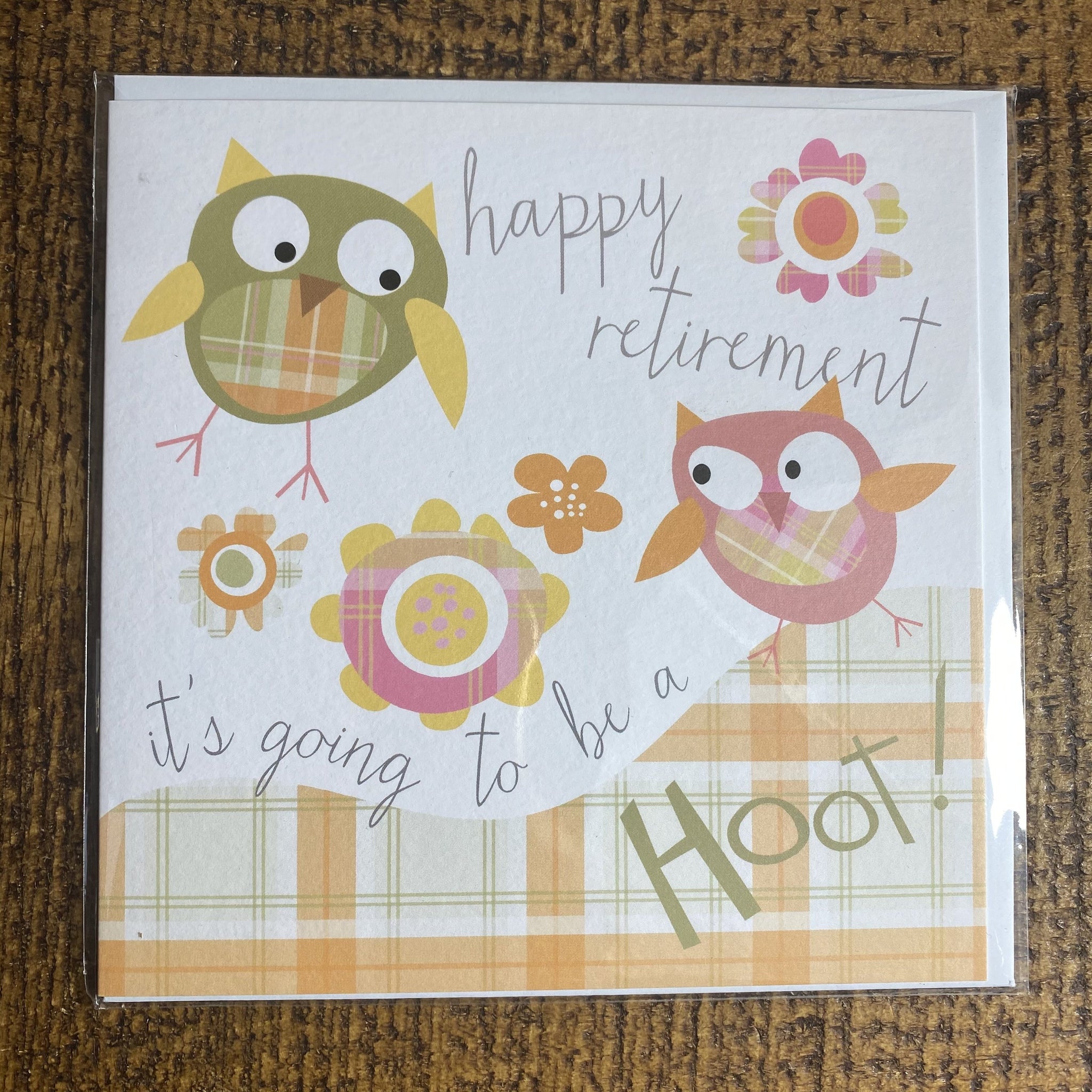 Happy Retirement Card Hoot