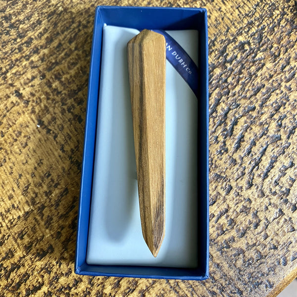 Stravaig Kilt Pin Zebrano Wood  KP165