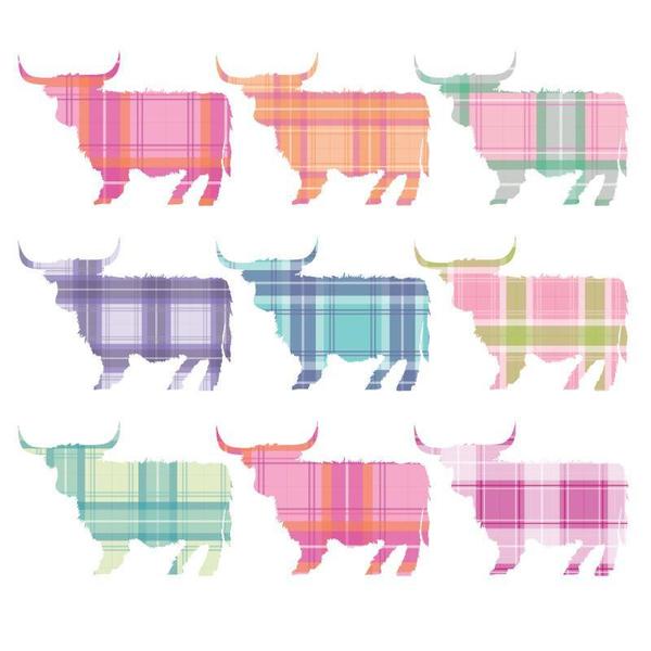 Highland Cow Card