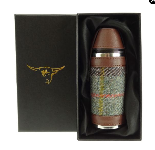 Harris Tweed Hunting Flask col 15
