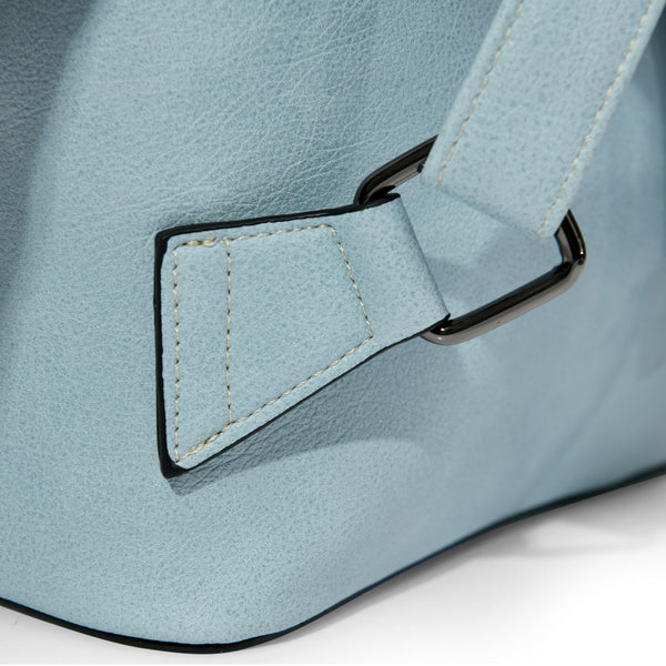 Harris Tweed Blue Tartan Backpack