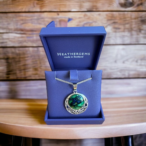 Heathergems Cormag Celtic Pendant Necklace HP88