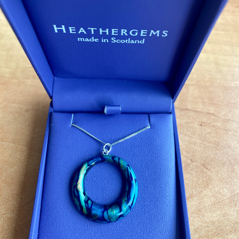 Heathergems Offset Pendant Necklace SP24