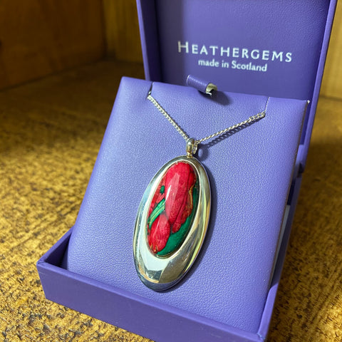 Heathergems Oval Pendant HP42