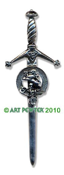 Lion Rampant Kilt Pin Made in Scotland by Art Pewter (CKP191)