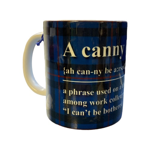 Scottish Banter Mug A Canny Be Arsed
