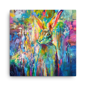 Woodland Hare Canvas