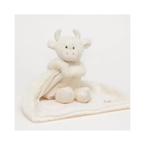 Jomanda Super Soft Toy Soother - Highland Cow Cream 16cm