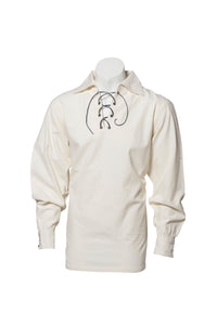 Ghillie Jacobean Cream Shirt by Broadsword