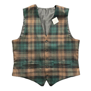 Brown Watch Tartan Waistcoat 38R