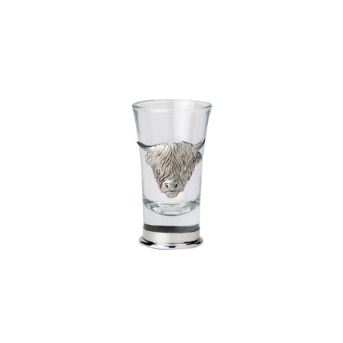 Scottish Shot Glass Pewter