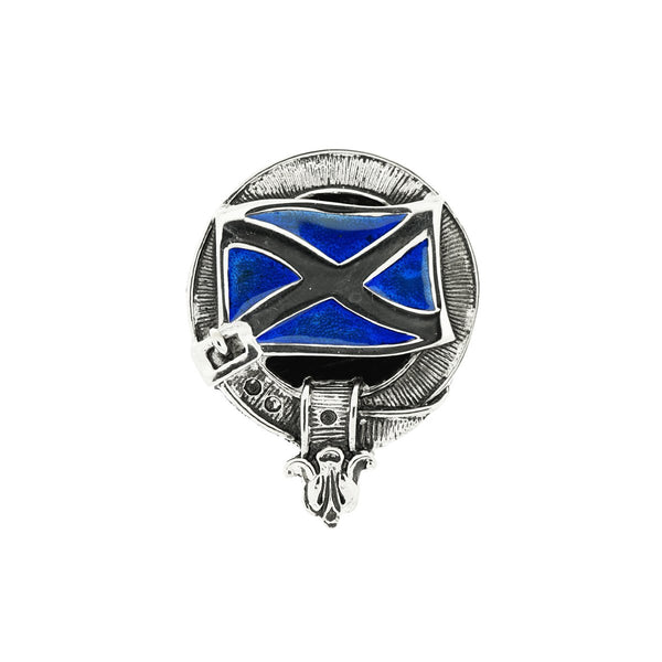 Saltire Scottish Kilt Pin Made in Scotland by Art Pewter (CKP125)
